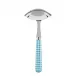 Gingham Turquoise Gravy Ladle 7.5"