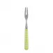 Gingham Lime Cocktail Fork 5.75"