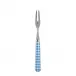 Gingham Light Blue Cocktail Fork 5.75"