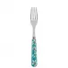 Daisy Turquoise Dinner Fork 8.5"