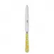 Daisy Yellow Dinner Knife 9.25"