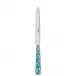 Daisy Turquoise Dinner Knife 9.25"