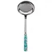 Daisy Turquoise Ladle 10.5"