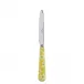 Daisy Yellow Dessert Knife 8"