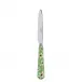 Daisy Garden Green Dessert Knife 8"