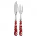 Daisy Red Fish Set 8.25" (Knife, Fork)