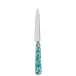 Daisy Turquoise Kitchen Knife 8.25"