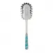 Daisy Turquoise Spaghetti Spoon 10.5"