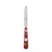 Tulip Red Dessert Knife 8"