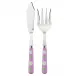 Tulip Pink 2-Pc Fish Serving Set 11" (Knife, Fork)