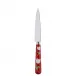 Tulip Red Kitchen Knife 8.25"