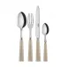 Nature Faux Horn 4-Pc Setting (Dinner Knife, Dinner Fork, Soup Spoon, Teaspoon)