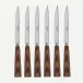 Nature Light Press Wood Set Of 6 Steak Knives