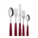 Icon Red 5-Pc Setting (Dinner Knife, Dinner Fork, Soup Spoon, Salad Fork, Teaspoon)