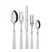 Icon White 5-Pc Setting (Dinner Knife, Dinner Fork, Soup Spoon, Salad Fork, Teaspoon)