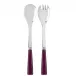 Icon Aubergine 2-Pc Salad Serving Set 10.25" (Fork, Spoon)