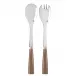 Icon Caramel 2-Pc Salad Serving Set 10.25" (Fork, Spoon)