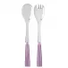 Icon Lilac 2-Pc Salad Serving Set 10.25" (Fork, Spoon)