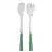 Icon Garden Green 2-Pc Salad Serving Set 10.25" (Fork, Spoon)