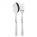 Icon White 2-Pc Serving Set 10.25" (Fork, Spoon)