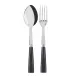 Icon Dark Grey 2-Pc Serving Set 10.25" (Fork, Spoon)