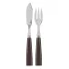 Icon Brown Fish Set 8.25" (Knife, Fork)