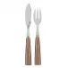 Icon Caramel Fish Set 8.25" (Knife, Fork)