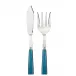 Icon Turquoise 2-Pc Fish Serving Set 11" (Knife, Fork)