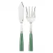 Icon Garden Green 2-Pc Fish Serving Set 11" (Knife, Fork)