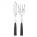 Icon Dark Grey 2-Pc Fish Serving Set 11" (Knife, Fork)