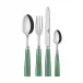 Icon Garden Green 4-Pc Setting (Dinner Knife, Dinner Fork, Soup Spoon, Teaspoon)