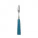 Icon Turquoise Cocktail Fork 5.75"