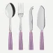 Icon Lilac Set Of 4 Serving Pieces (Serving Spoon, Serving Fork, Cheese Knife Large, Tart Slicer)