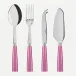 Icon Pink Set Of 4 Serving Pieces (Serving Spoon, Serving Fork, Cheese Knife Large, Tart Slicer)