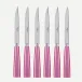 Icon Pink Set Of 6 Steak Knives