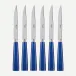 Icon Lapis Blue Set Of 6 Steak Knives