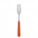 Basic Orange Dinner Fork 8.5"