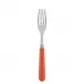 Basic Orange Dinner Fork 8.5"