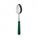 Basic Green Dessert Spoon 7.5"