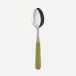 Basic Sage Green Dessert Spoon 7.5"