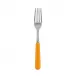 Basic Yellow Salad Fork 7.5"