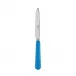 Basic Cerulean Blue Dessert Knife 8"