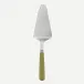 Basic Sage Green Tart Server 10"