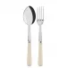 Basic Ivory 2-Pc Serving Set 10.25" (Fork, Spoon)