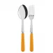 Basic Yellow 2-Pc Serving Set 10.25" (Fork, Spoon)