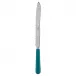 Basic Turquoise Bread Knife 11"