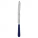 Basic Navy Blue Bread Knife 11"