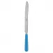 Basic Cerulean Blue Bread Knife 11"