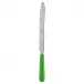 Basic Streaming Green Bread Knife 8.5" 11"