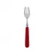 Basic Burgundy Oyster Fork 6"